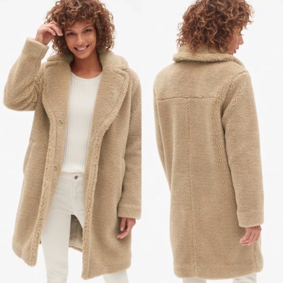 gap womens sherpa jacket